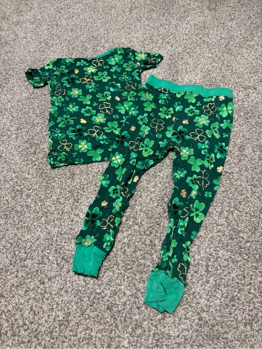 Little Sleepies St. Patrick’s Day Collection Pajama Set (18-24 mo)